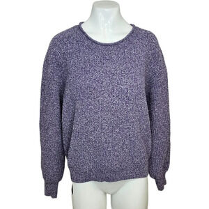 Frank  & Oak Womens Wool Blend Sweater Size XS Purple